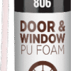 806 806 Espuma PU de baja expansión para puertas y ventanas