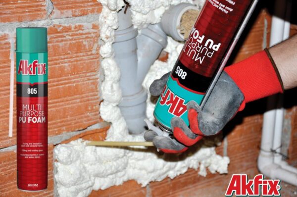 Akfix 805 – Espuma de poliuretano multiusos